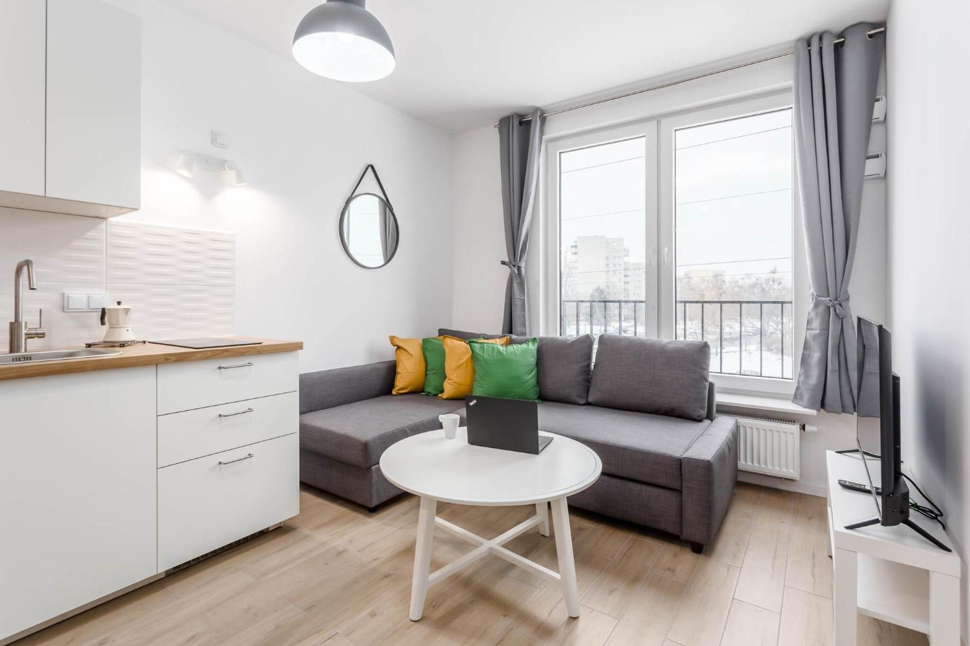 Ferienwohnung Enjoy! Ursynow Warschau Exterior foto