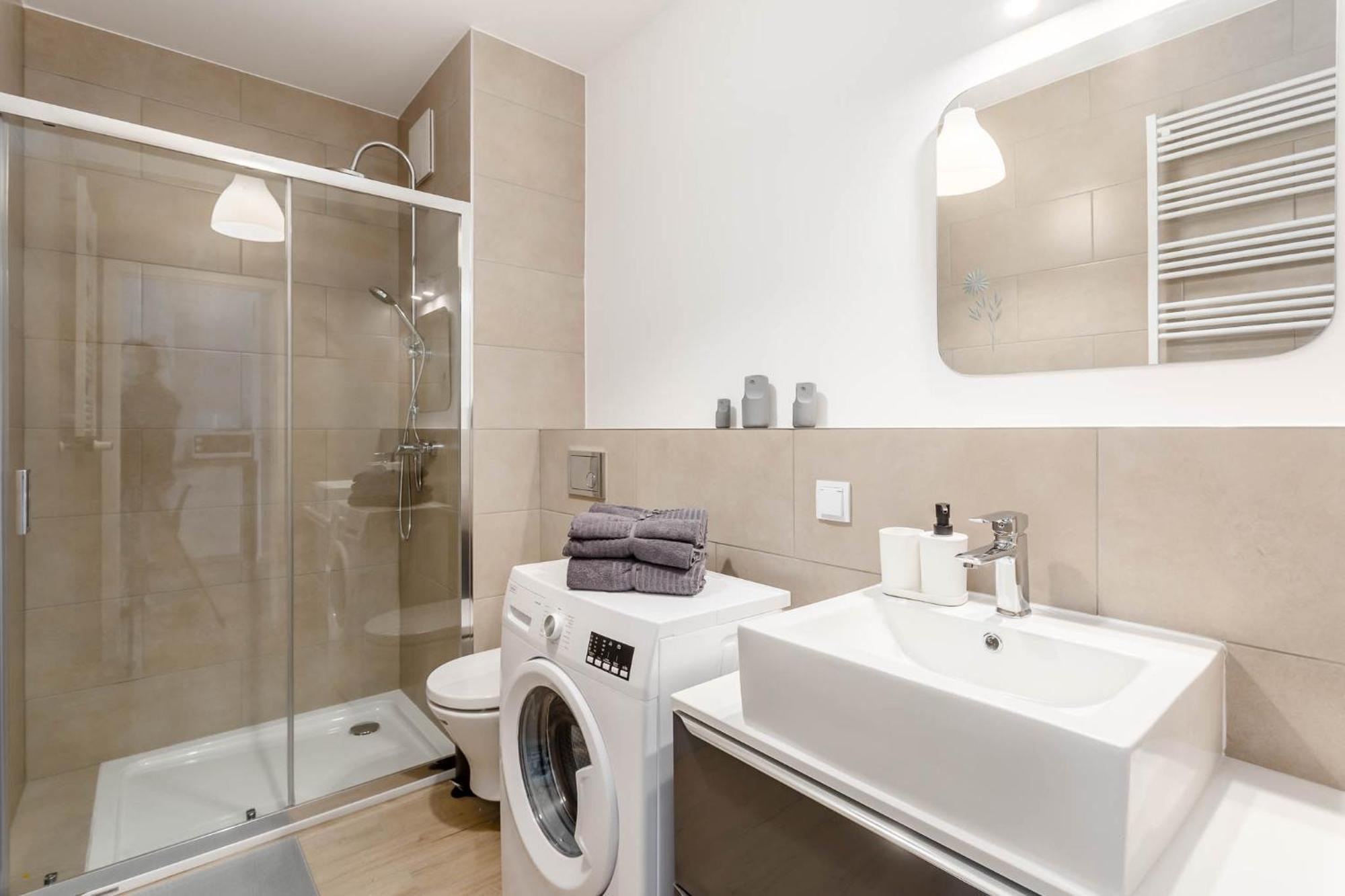 Ferienwohnung Enjoy! Ursynow Warschau Exterior foto