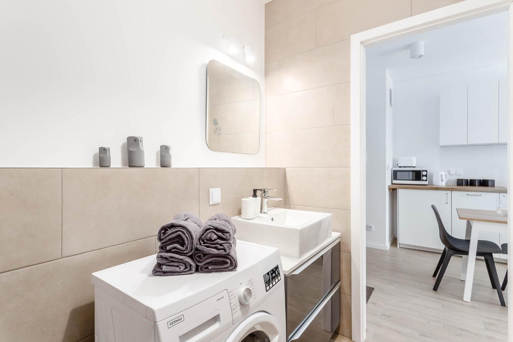 Ferienwohnung Enjoy! Ursynow Warschau Exterior foto