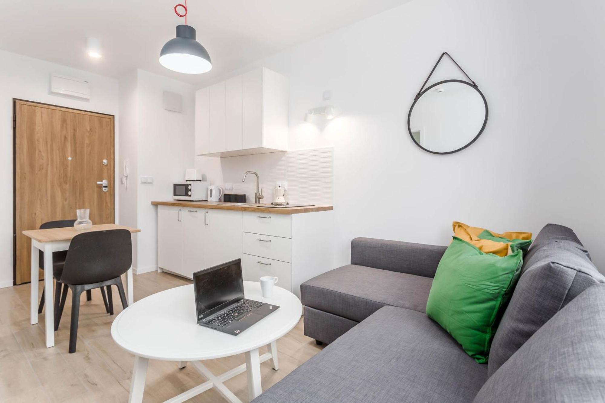 Ferienwohnung Enjoy! Ursynow Warschau Exterior foto