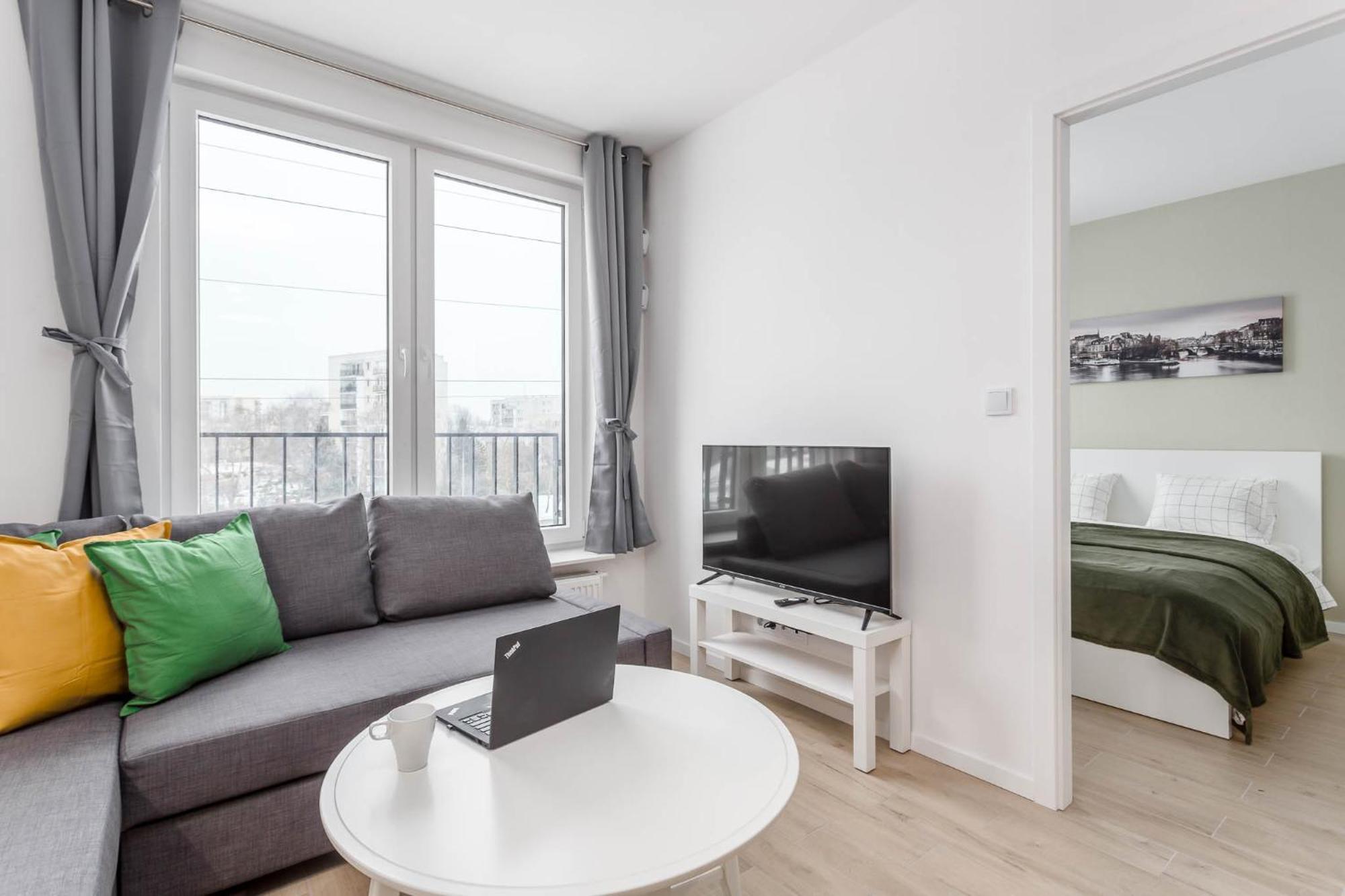 Ferienwohnung Enjoy! Ursynow Warschau Exterior foto